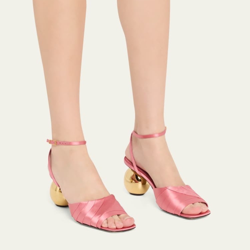 MARNI Silk Sculptural Sandals $1,250